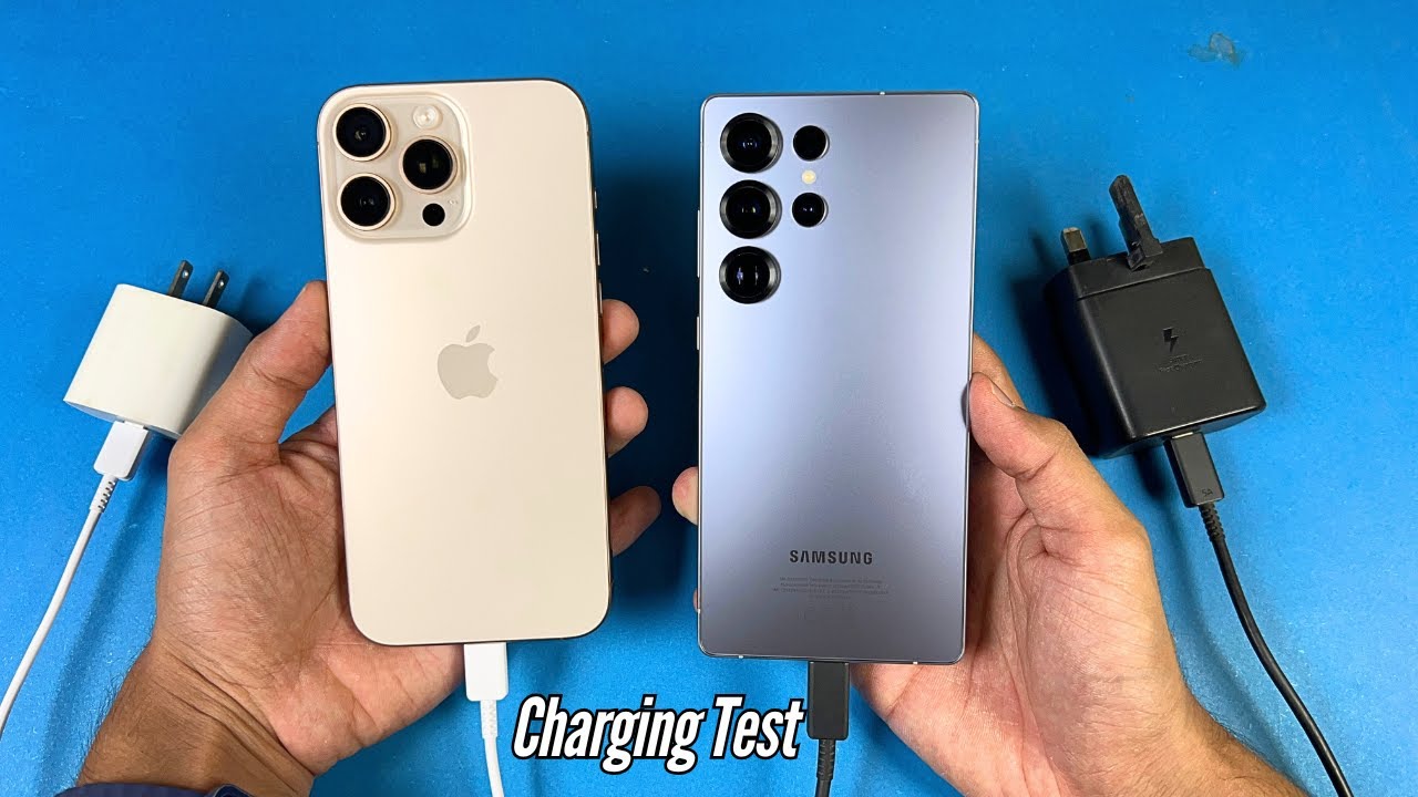 Battery life and charging speed comparison