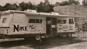 Phil Knight selling shoes from car trunk in 1960s
