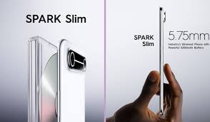Tecno Spark Slim and Samsung S25 Edge side-by-side